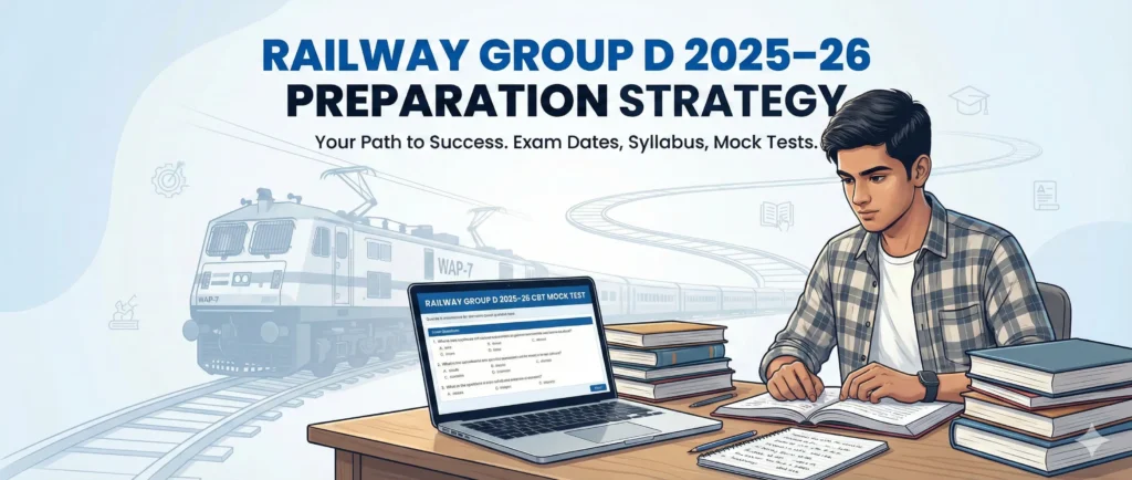 Best Strategy to Crack Railway Group D Exam on First Attempt (2025-26 Edition)