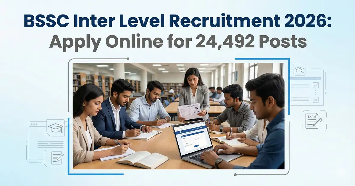 BSSC Inter Level Recruitment 2026 Apply Online for 24492 Posts