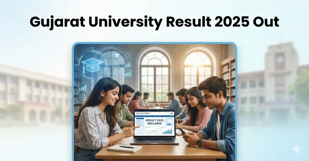 Gujarat University Result 2025 Out Download UG PG Mark Sheet