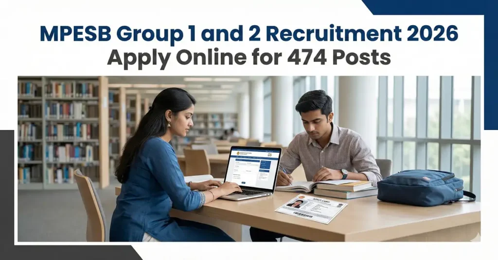 MPESB Group 1 and 2 Recruitment Notification 2026 for 474 Posts