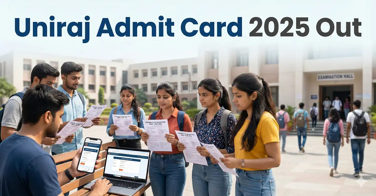 Uniraj Admit Card 2025 Download UG PG Hall Ticket