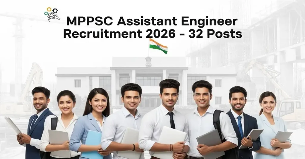MPPSC Assistant Engineer Recruitment 2026 Apply Online for 32 Posts